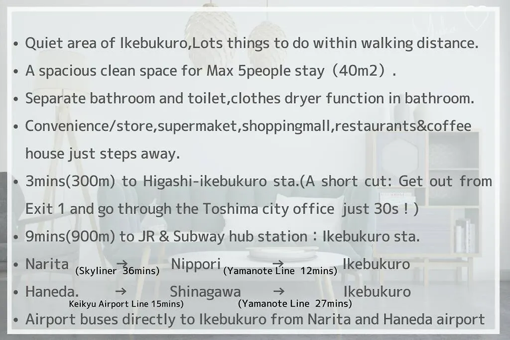 Apartmán Comma House Minami-Ikebukuro 101 Prefektura Tokio